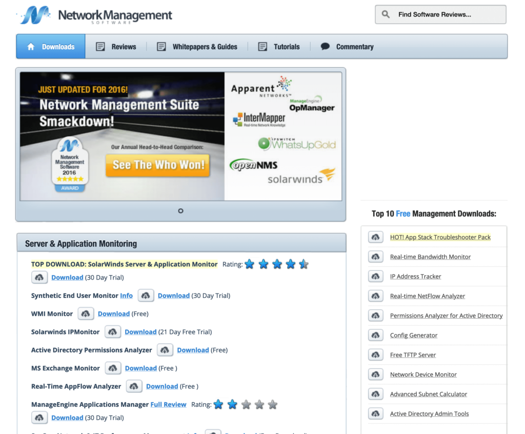 NetworkManagementSoftware.com